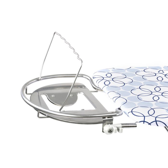 Royalford RF365IBL 127x46 Cm Ironing Board With Steam Iron Rest, Heat Resistant, Contemporary Lightweight Iron Board With Adjustable Height And Lock System