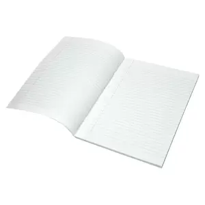 FIS Exercise Books, A4 Size 60 Pages & 10 Pieces, Single Ruled with Left Margin - FSEBSLMA4INT80