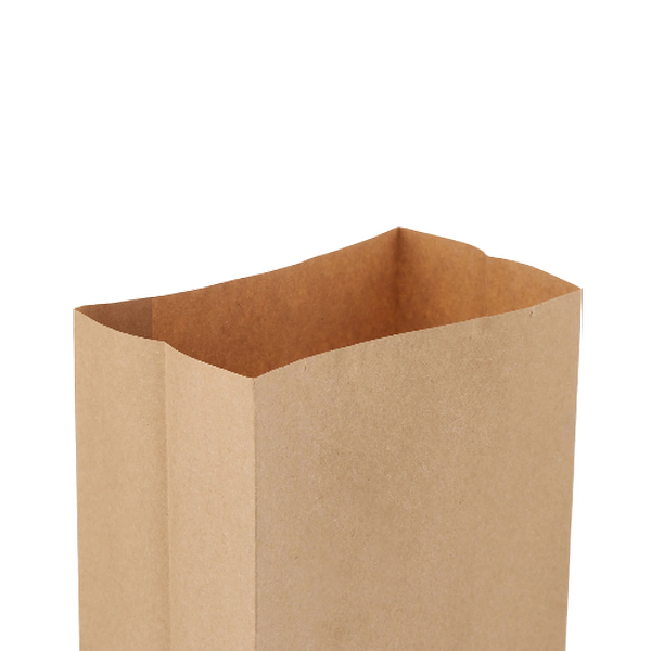 Square Brown Bottom Paper Bags 500 pieces 23x13x37cm