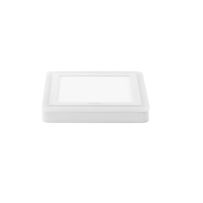 Geepas Square Slim Downlight Led 18 + 9W - 3 Light Modes Downlight Ceiling Light | Natural Cool White 6500K | Long Life 50,000 Burning Hours | Ultra Slim | 3 Years Warranty