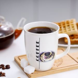 Royalford Mug - Ceramic - White - 12 oz/360 ml