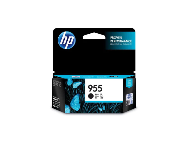 HP 955 Black Original Ink Cartridge (L0S60AA)