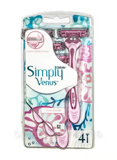 Pack, Of 4 Simply, Venus Razor, 4 Piece