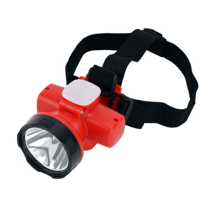 Geepas GHL51011 Rechargeable LED Head Torch - Portable 1500mAh Super Bright Led 3W, 7 Hours Working Time, Perfect To Multiple Use Like Construction Site, Campaigning, Hiking, Climbing & More | 2 Years