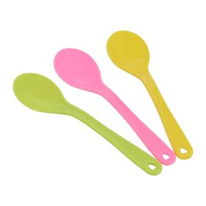 Royalford 12Pcs Boutique Spoon Premium Quality Spoon - Plastic - Multicolor