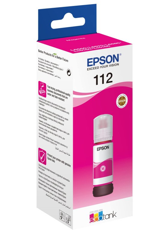 Epson 112 Ecotank Pigment Magenta 70ml