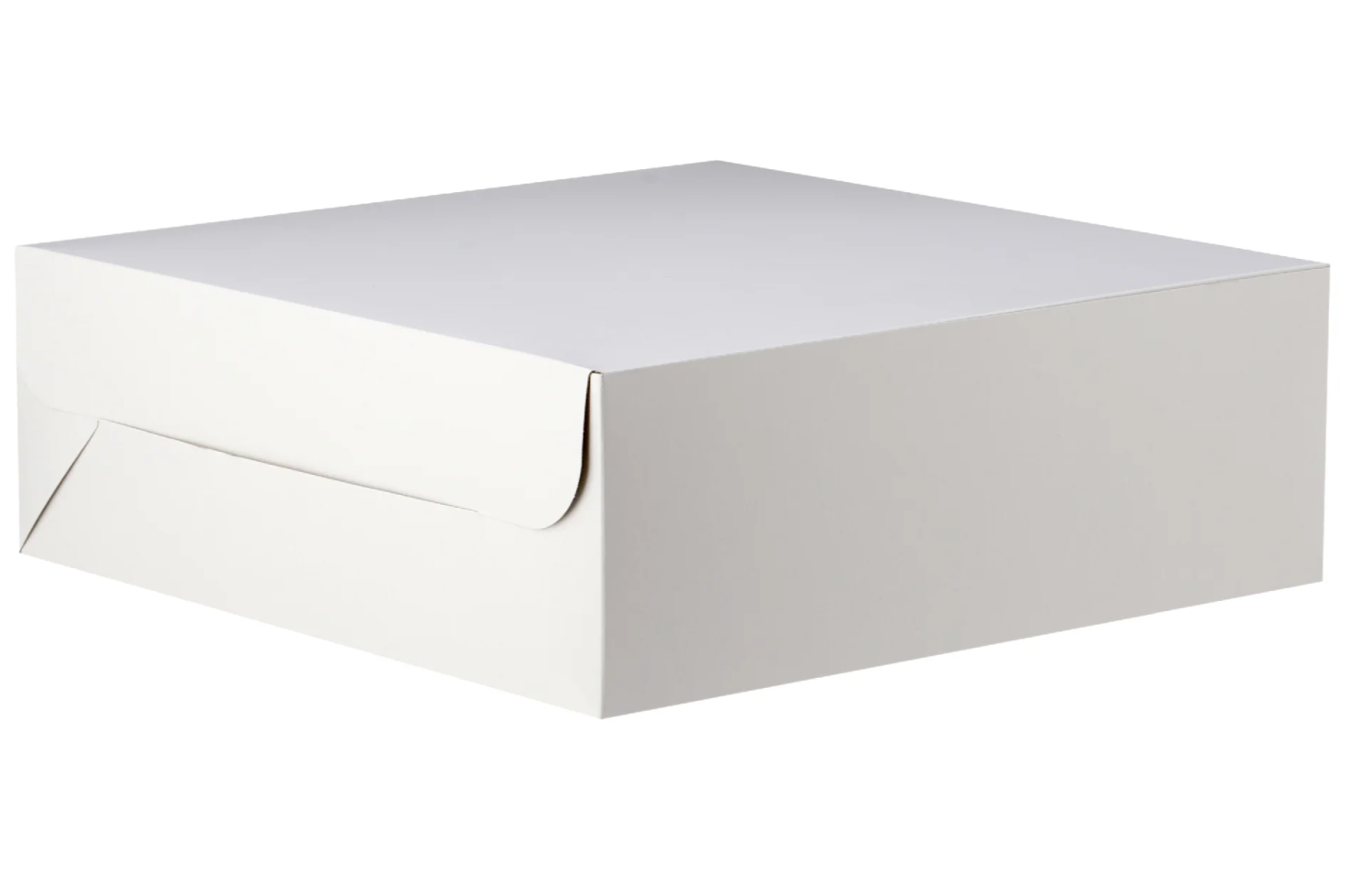 White Cake Box