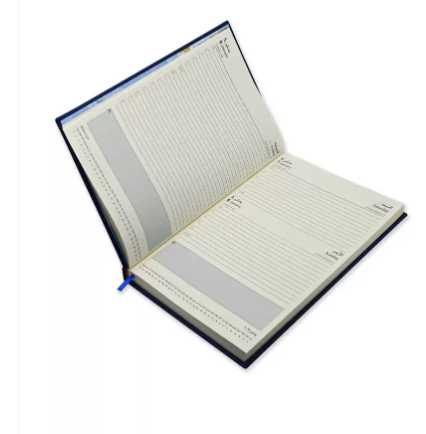 FIS A4 Diary 2023 Arabic/English (Saturday & Sunday Combined) Blue - FSDI47AEP23BL