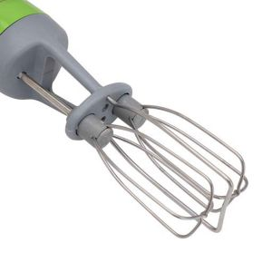 Royalford Dual Beat Hand Mixer - Plastic/Stainless Steel - Green & Grey