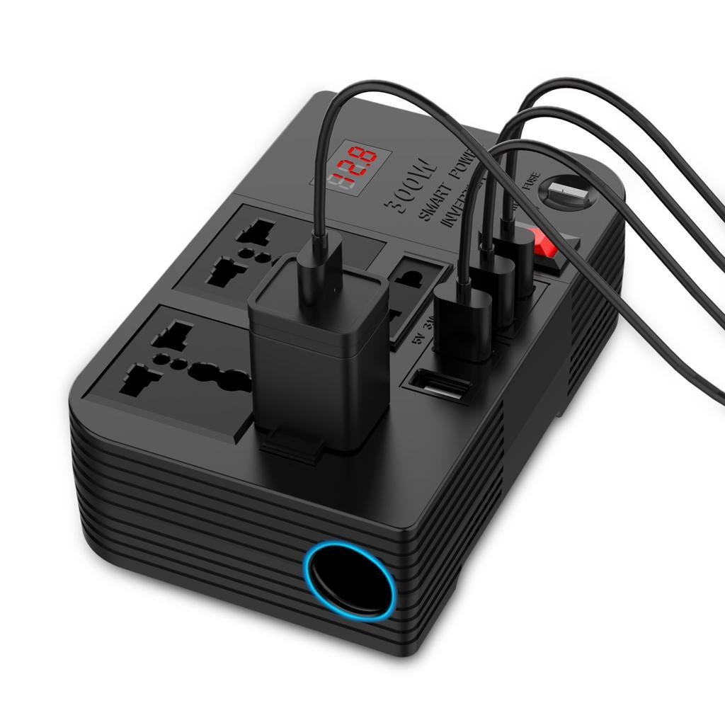 Green Spark 3 Power Inverter 300W - Black