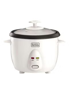 Non Stick, Rice Cooker, With Glass Lid,1.0 L 400.0 W RC1050-B5 White