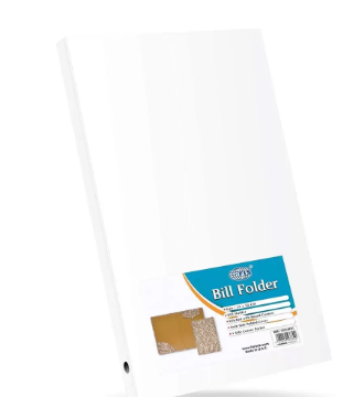 Bill Folders, with Magnetic Flap, Round Corners,Gift Box, 150 x 245 mm - FSCLBFR1
