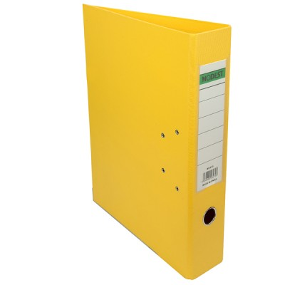 PVC Box File Yellow Broad 3"