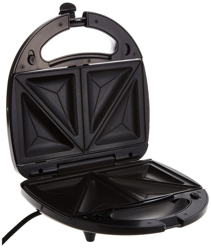 Sandwich Maker + Grill Maker + Waffle Maker Non-Stick 2 Slot 750.0 W TS2090-B5 Black