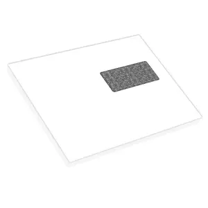 FIS White Envelope Peel & Seal, Right Window, Security Cut, Inner Print, Pack of 50 Pcs. C5 (162 X 229 mm), 100 GSM - FSWE1026PSRB50
