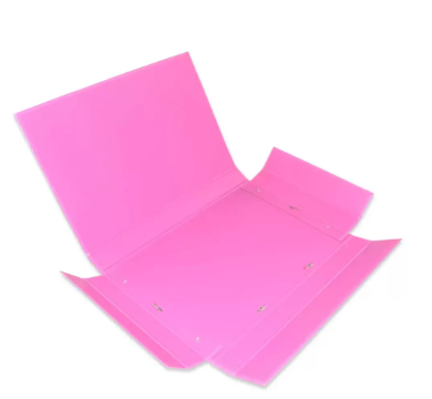 FIS PP Document Bag with Elastic Band 235X347mm, Pink - FSBD1211PI