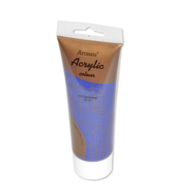 Artmate Acrylic Color In Tube, Ultramarine Blue Colour - JIPBA191402