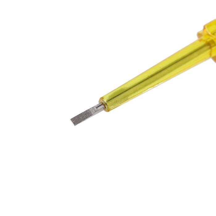 Geepas GT59240 Voltage Tester 3x140mm - All Purpose Voltage Tester Screwdriver | Professional Mains Domestic Terminal Circuit Socket Power Test Screw Driver Pen | Safety Insulated Handle & Pocket Clip