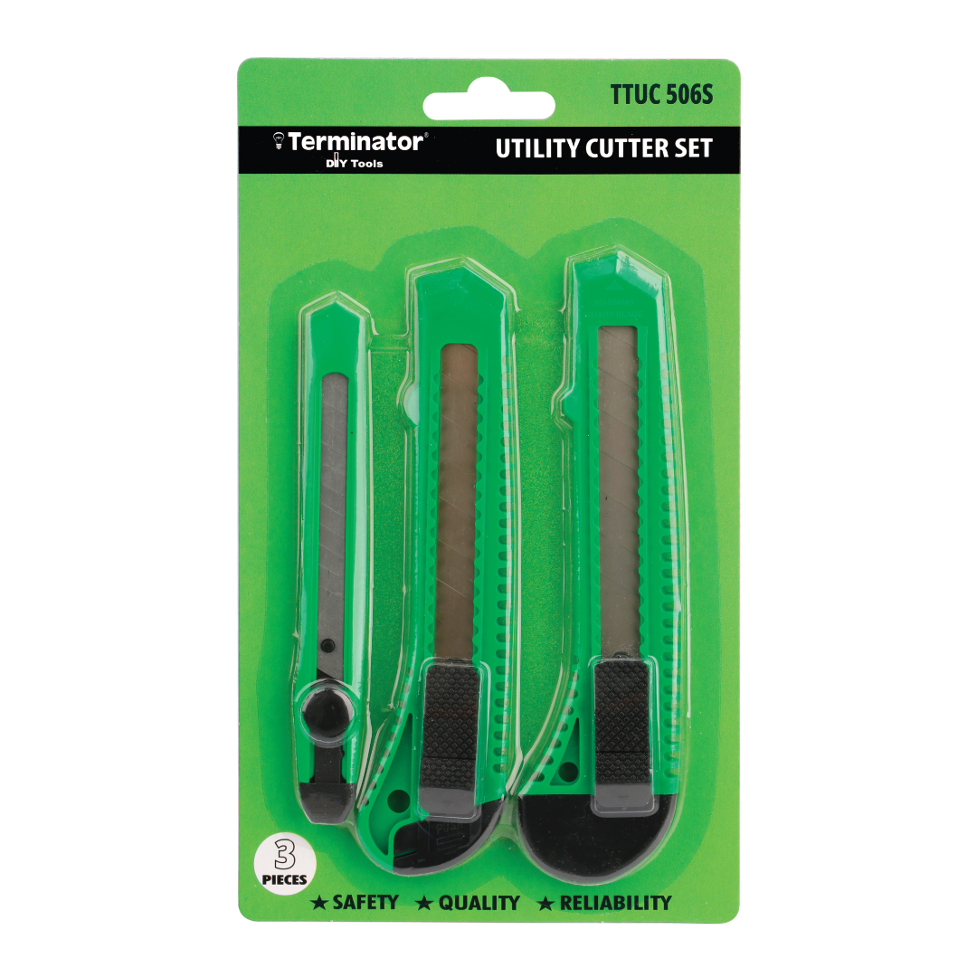 Utility Cutter 3 Pcs Set