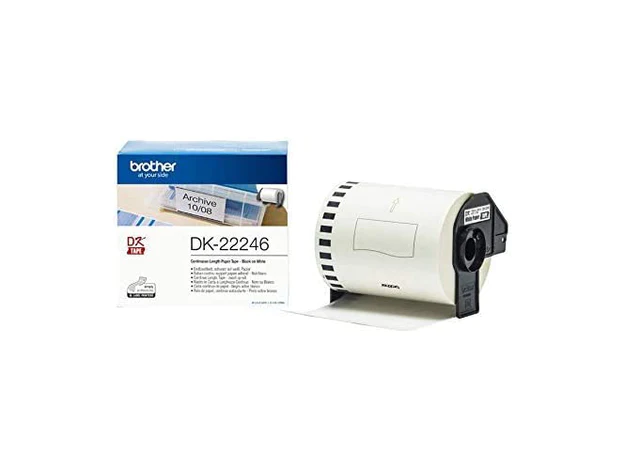 Brother DK-22246 Continuous Label Roll, 103mm x 30.48M