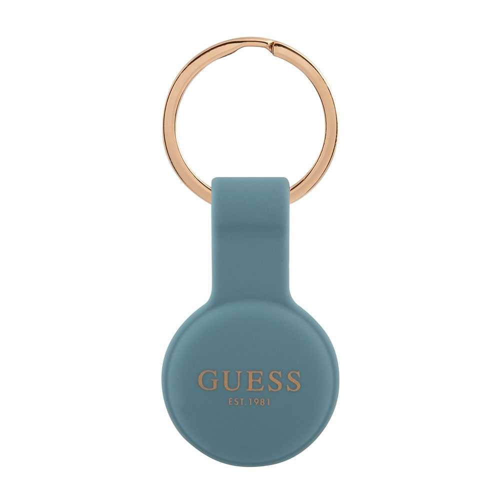 Guess Silicone Classic Logo Case for Airtag - Blue