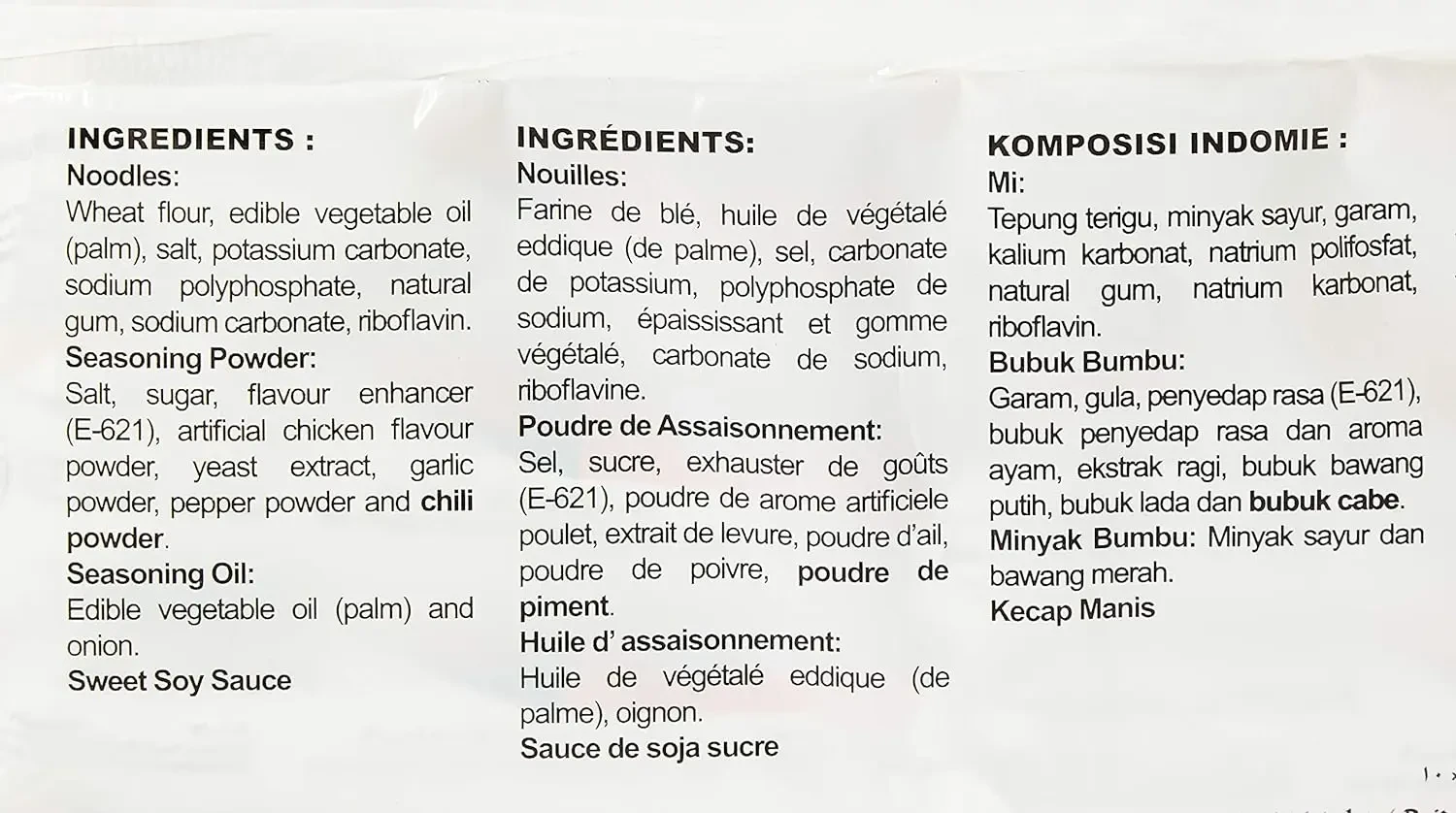 Indomie Fried Noodles 80g x 5 x 8