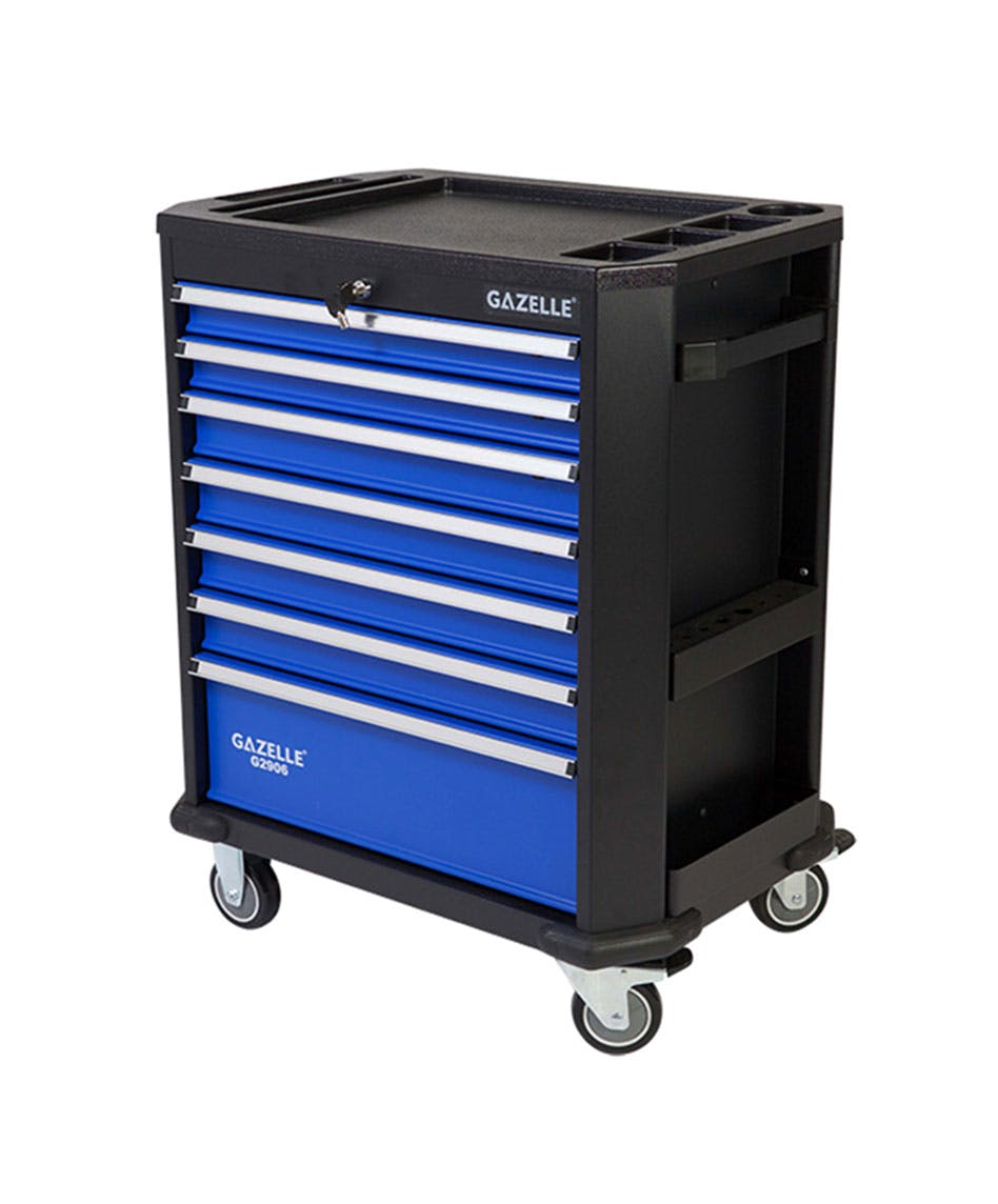 GAZELLE G2906 27 IN. 7-DRAWER, ROLLING TOOL CABINET