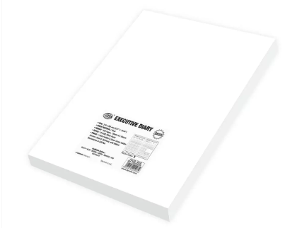 FIS Executive Diary 2023 English/French (1-Week at a glance) Italian PU Padded, Cover, Maroon - FSDI35EP23MR