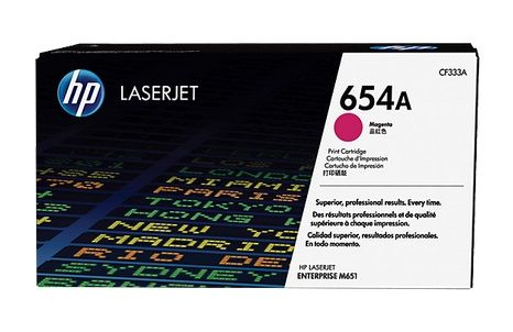HP 654A Magenta Original LaserJet Toner Cartridge (CF333A)