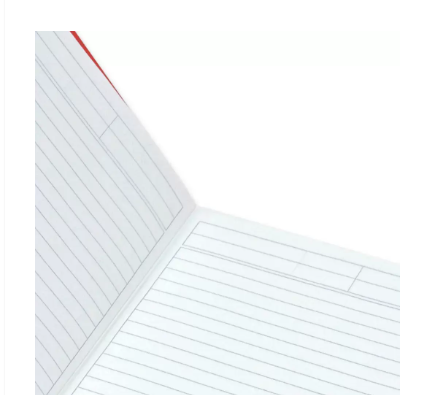 FIS Pack of 5 Hard Cover Notebook 9X7 Inches (22.86 X 20.32 CM) Single Line,With Border,200 Sheets-Assorted Color -FSNB97200NASST