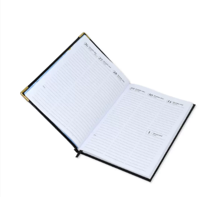 FIS A5 Diary 2023 English (1-Week at a glance) Blue - FSDI78E23BL