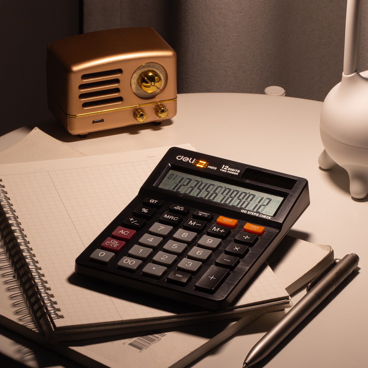 Deli-EM01320 Desktop Calculator