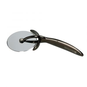 Royalford Pizza Cutter Wheel - Stainless Steel - Black - RF4643