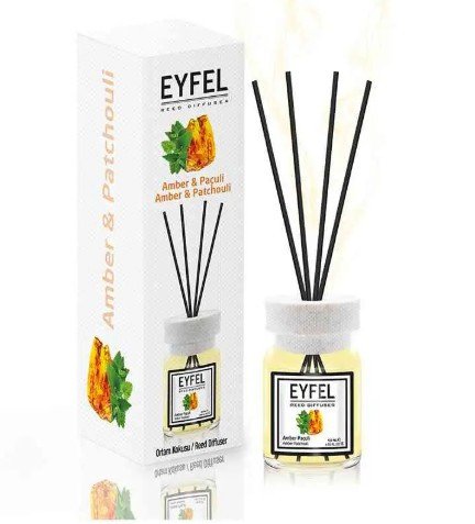 Eyfel Reed Diffuser 120ml - Amber & Patchouli