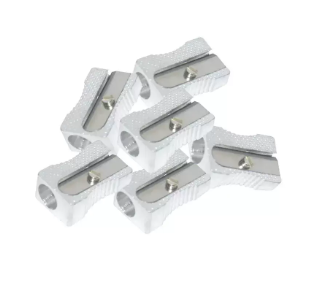 FIS Metal Sharpeners 1 Hole, V Shape, Pack of 20 Pieces - FSSP04