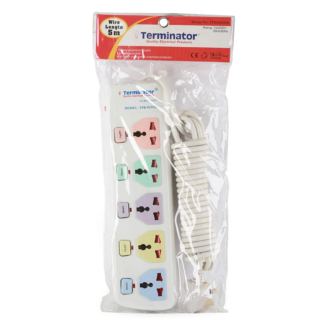 5 Way Power Extension Socket W/Shutter