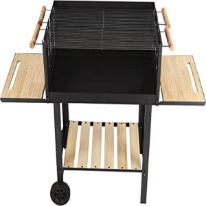 Royalford Barbecue Stand With Grill - Stainless Steel - Multicolour - 04 L