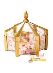 Royalford Round Bowl With Lid - Acrylic - Clear - RF9522