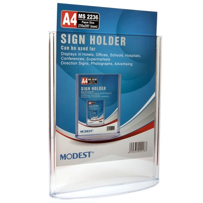 Sign Holder A4 Portrait