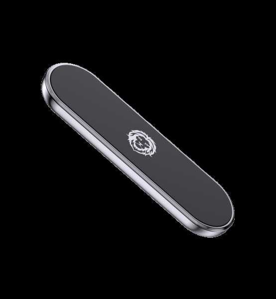 Green Magnetic Car Phone Holder - Black