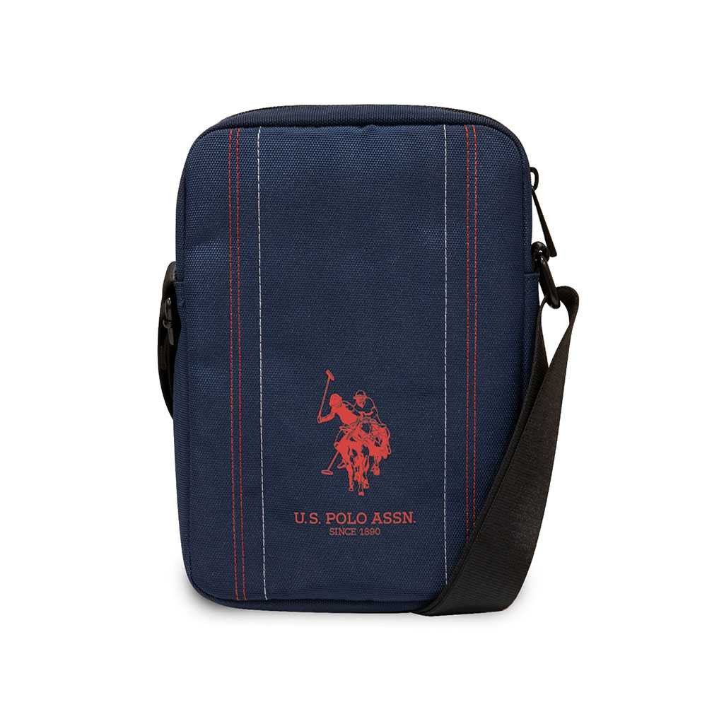 U.S.Polo Assn.DH Stitched Tablet Bag 10" - Navy
