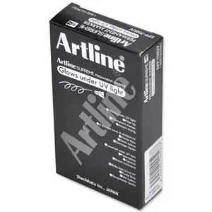 Arline Supreme Permanent Marker, Pack of 12, Glow Orange - ARMKEPF-700UVGOR