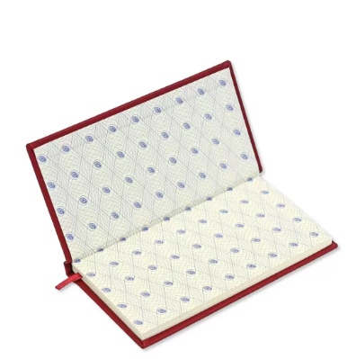 FIS 2024 Slim Arabic English Diary Italian PU Cover Maroon - FSDI59AEP24MR