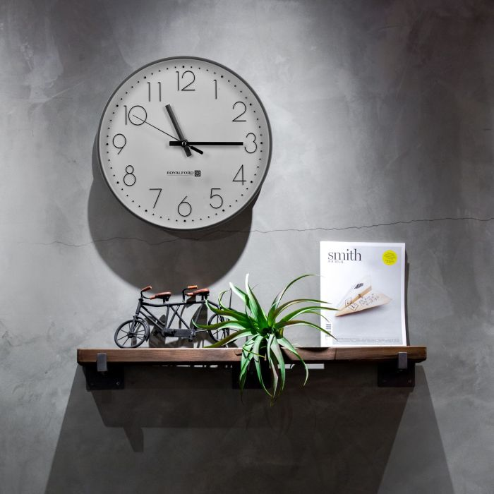 Royalford RF10317 Wall Clock ABS Frame