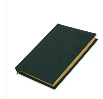 FIS Golden Diary 2023 (Arabic/English) A5, Italian PU, 1-Side Padded, Green - FSDI20AEG23GR