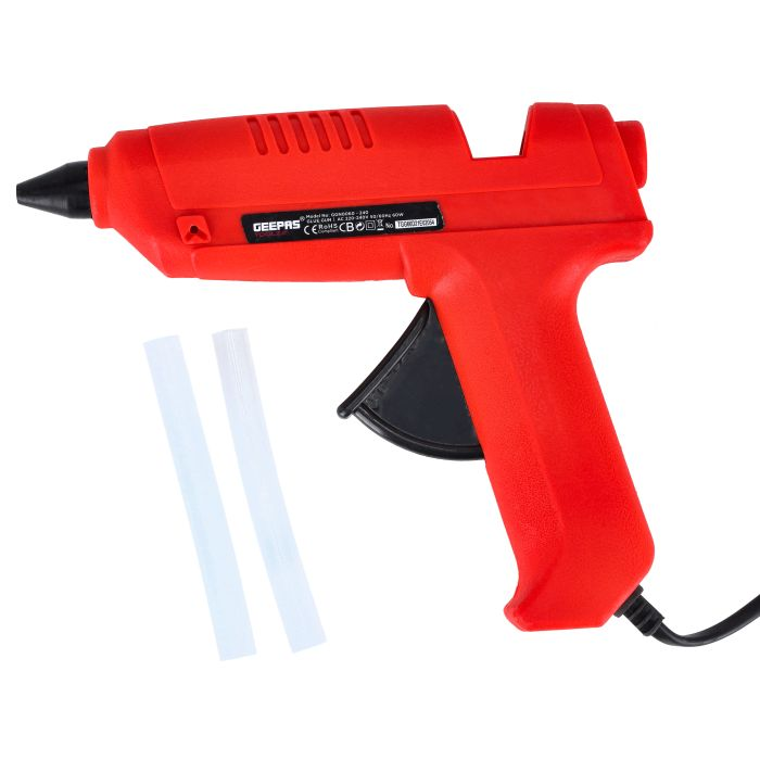 Glue Gun,60W, Includes 2pcs Glue Sticks, GGN0060-240 - Fast Heating Mini Glue Gun, Hot Melt Glue Gun Kit Suitable For Children Do School Heating Arts, DIY Art, Home Repair, Wood, Glass, Card, Plastic