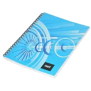 10-Piece Light Spiral Soft Cover Notebook Single Line A5, 80-Sheets - LINBA51524S