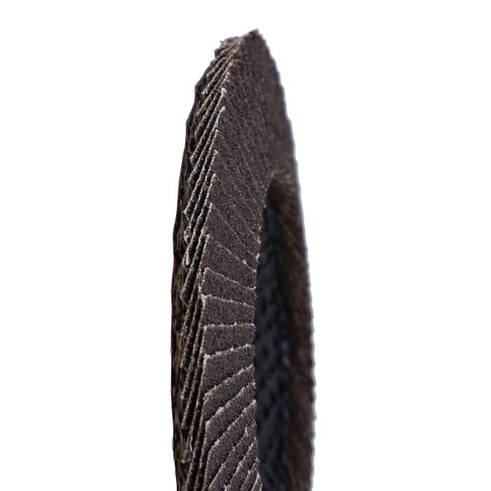 Geepas Flap Disc 115mm X 22.2 - Perfect For All 4.5" Angle Grinders | 22.2mm Bore Size With Aluminium Oxide Grit | Ideal For Rust Removal & Deburring Jobs