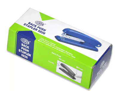 FIS Back Push Stapler Metal Body, (L)136 x (W)41 x (H)57 mm Size - FSSF5826