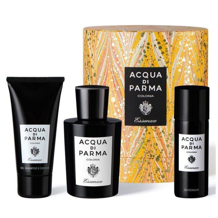 ACQUA DI PARMA COLONIA ESSENZA HOLIDAY COLLECITON 2022 (M) SET EDC 100ML + HAIR & SG 75ML + DEODORANT 50ML